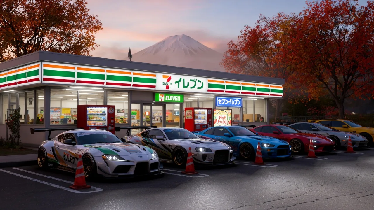 Forza Horizon 6 Adds 7-Eleven Storefront in Japan for Limited Time