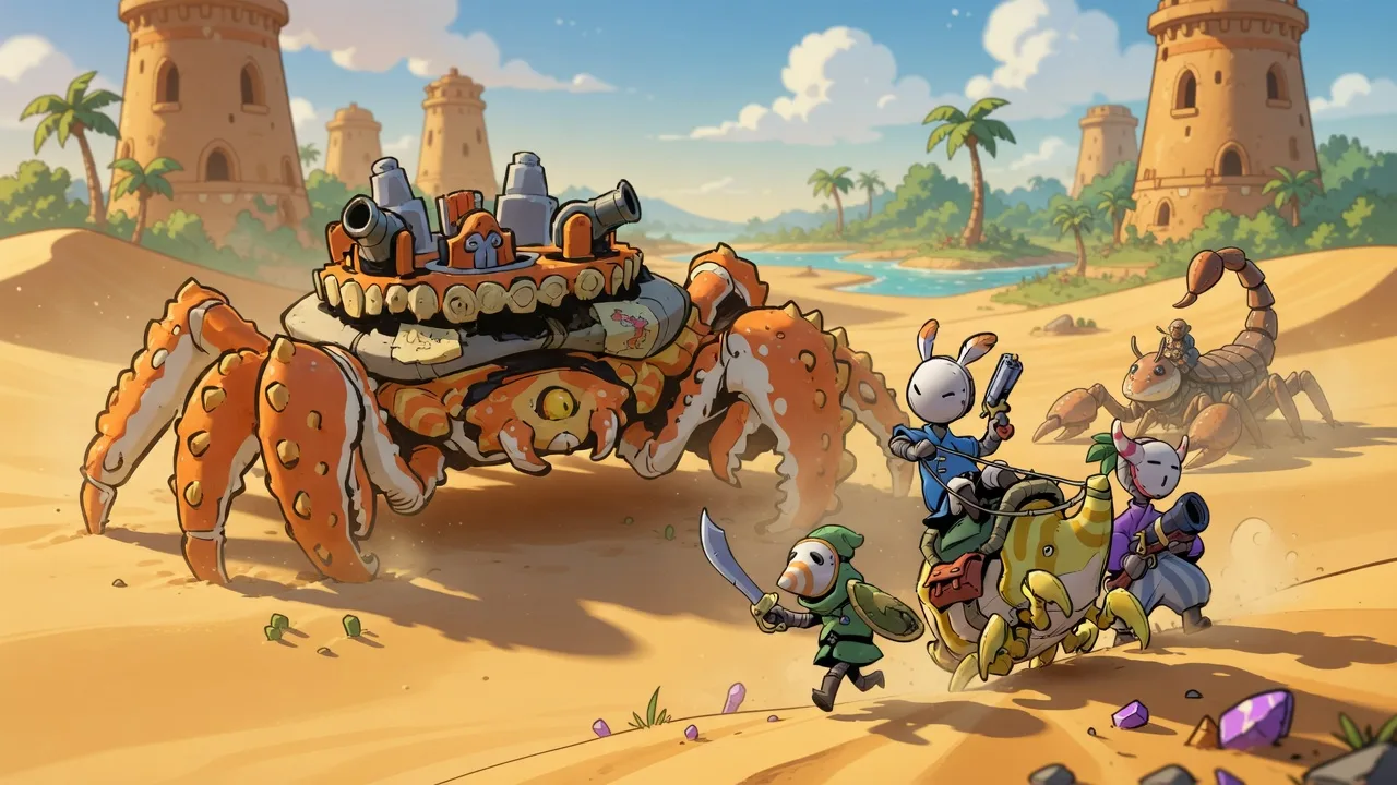 DuneCrawl Hits PS5, Xbox Series, Android October 19
