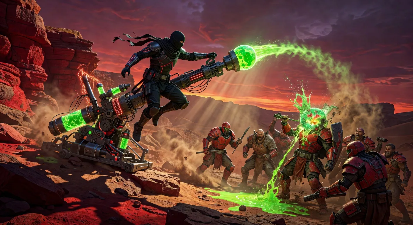 Ninja & Juice Catapult ARC Raiders, Crimson Desert