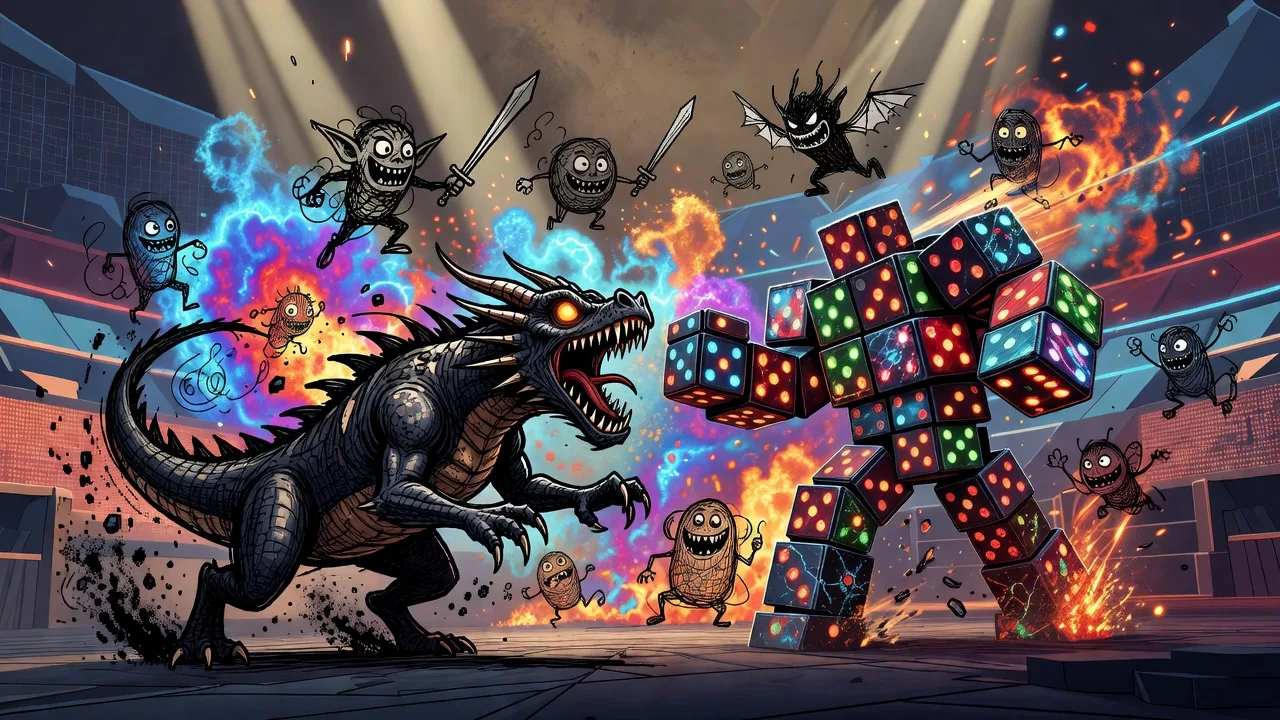 Doodle Dice Monsters Owns Twitch With 46K Viewers