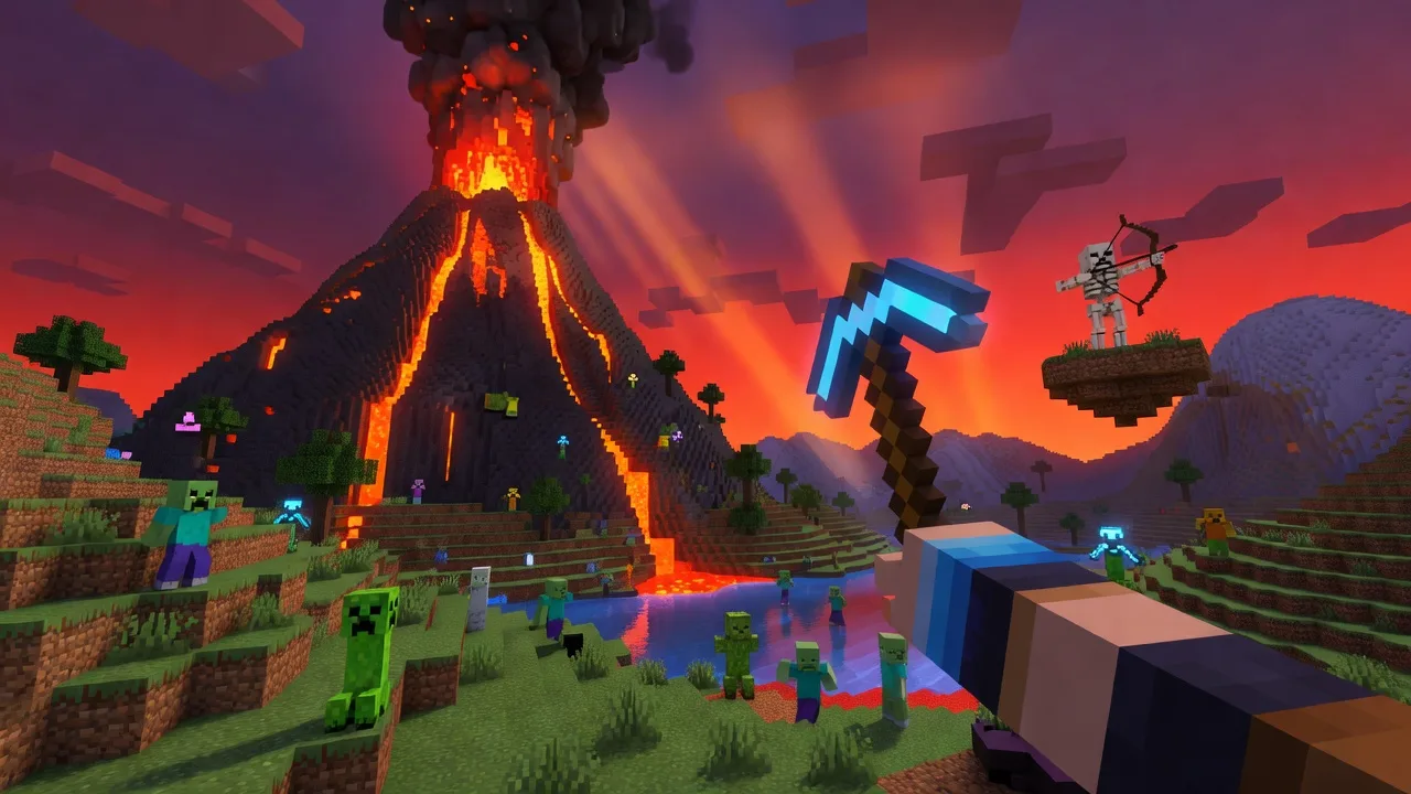 Minecraft Dominates Twitch While KaiCenat Holds 55K Viewers