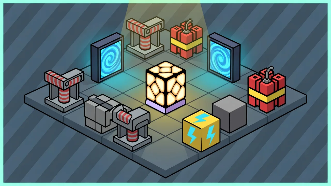 Pight Brings Relaxed Redstone-Style Puzzling to PC
