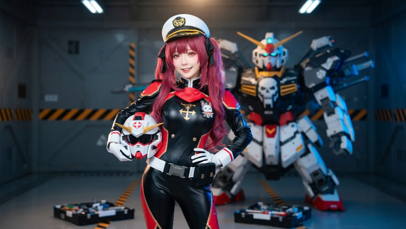 Gundam x Hololive Crossover Gets First Wave of Vtuber Pilot Designs