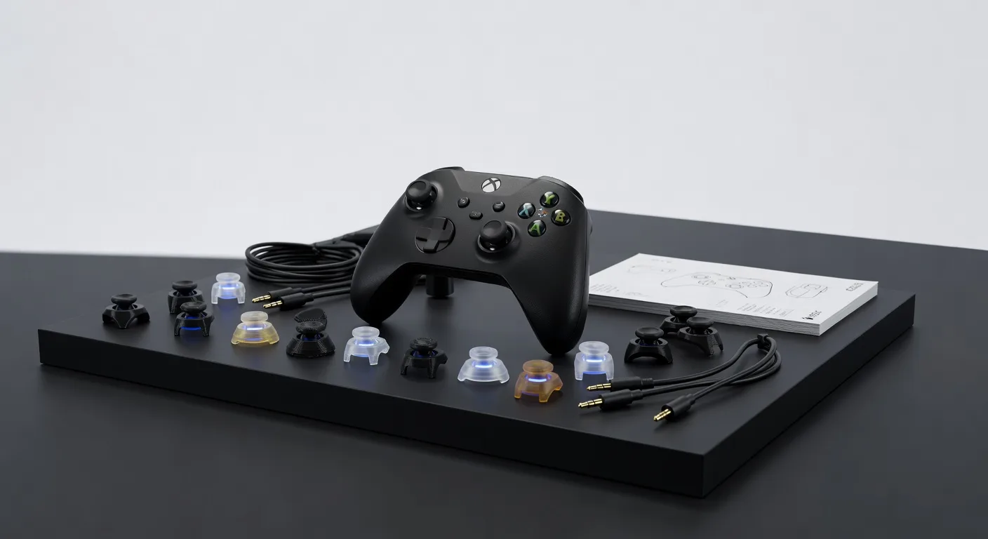 Microsoft Rolls Out Improved Xbox Adaptive Thumbstick Toppers With New “Goal Post” Design