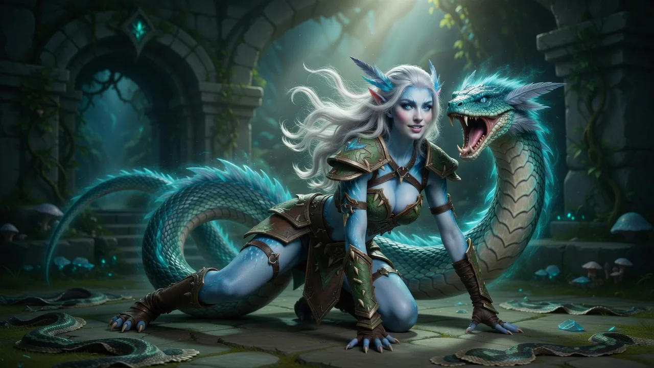 WoW: Forever Hides Secret Snake Druid Form Behind Wailing Caverns Set