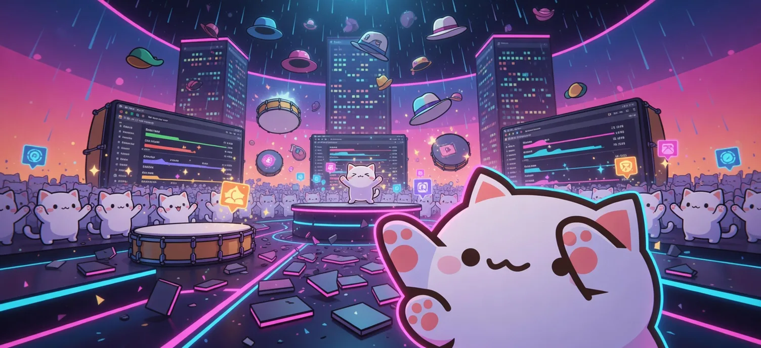 Bongo Cat Claws to 160K Steam Players