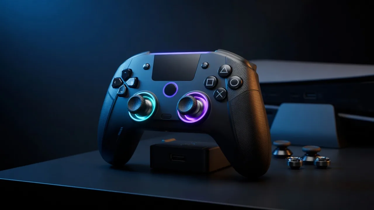 Nacon's Revolution 5 Unlimited PS5 Controller Gets Built-in Screen and Audio Mixer