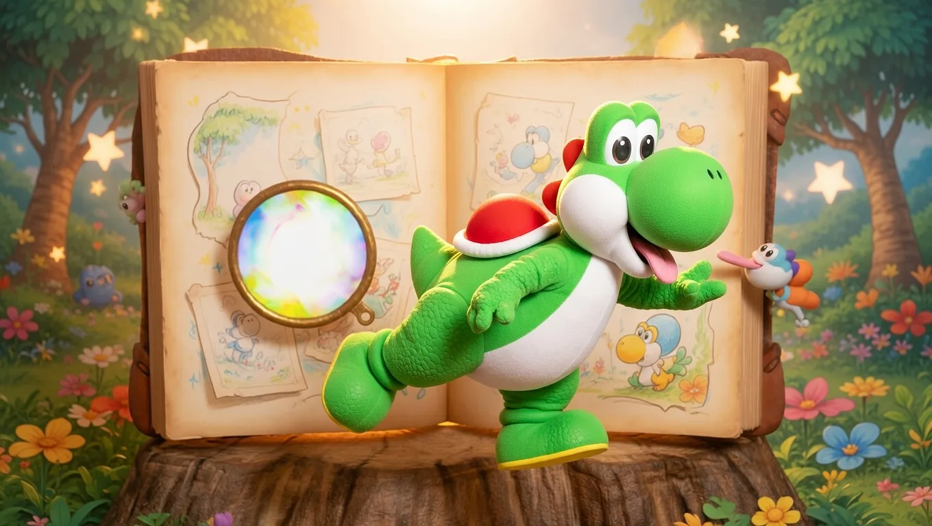 Yoshi and the Mysterious Book Launches Thursday With Picture-Book Charm