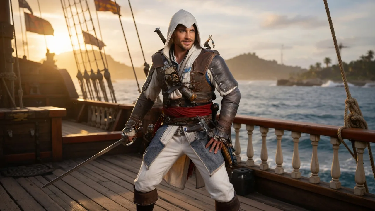 Assassin's Creed Black Flag Resynced Hits PS5 Pro July 9 With 60 FPS and HDR