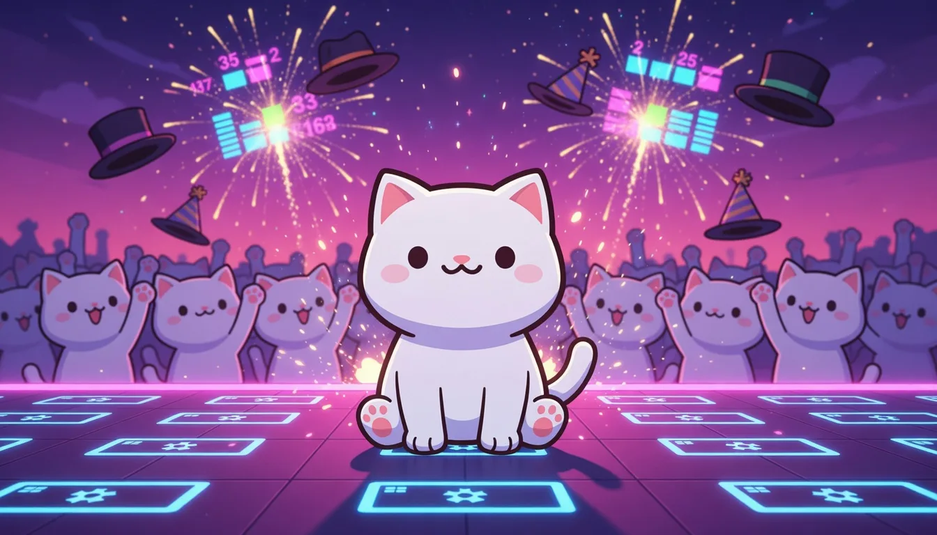 Bongo Cat Claws to 97K Concurrents, 97% OP
