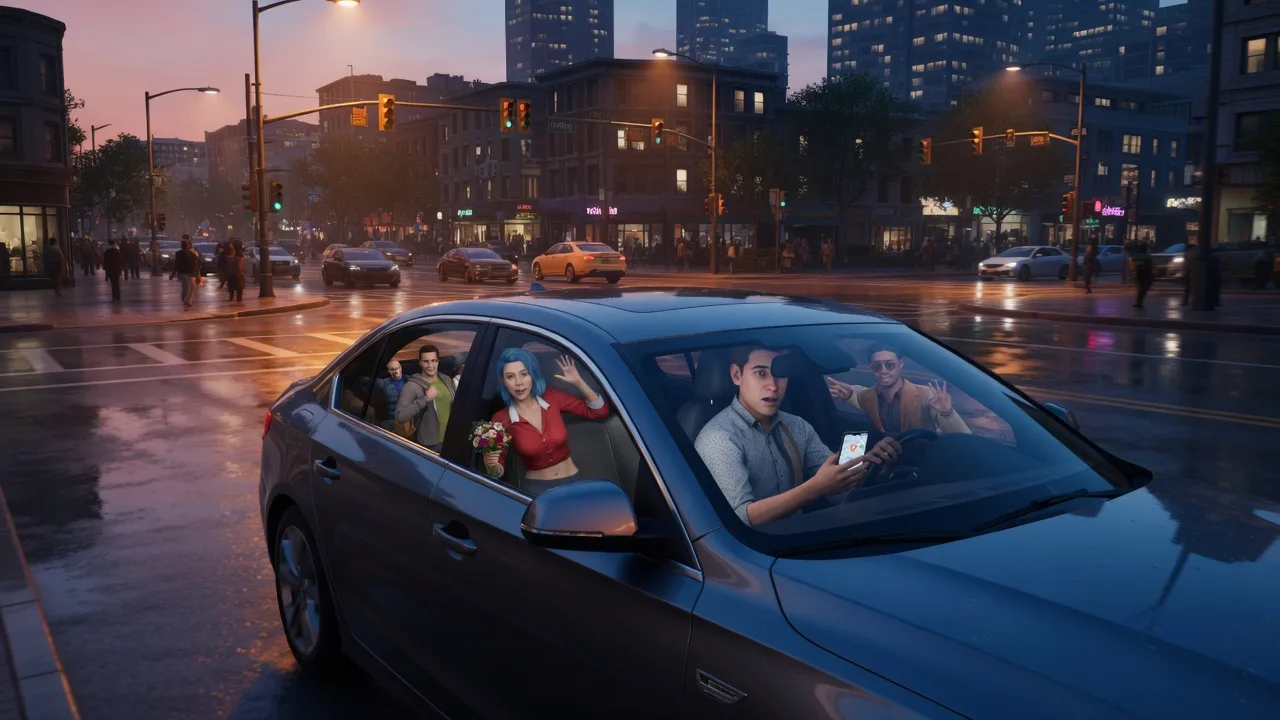 Rideshare Stimulator Adds GenAI Disclosure After Ex-Writer Feud