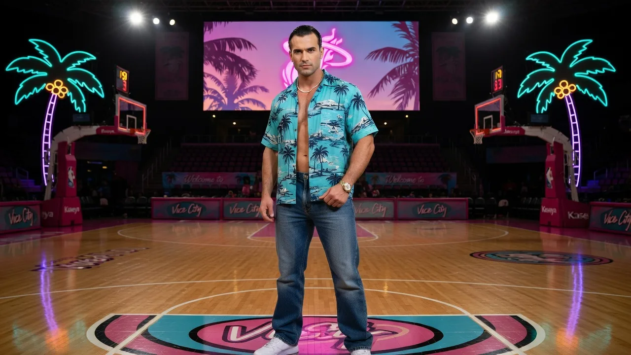 Miami HEAT to Play on Vice City Court Night Before GTA 6 Launch